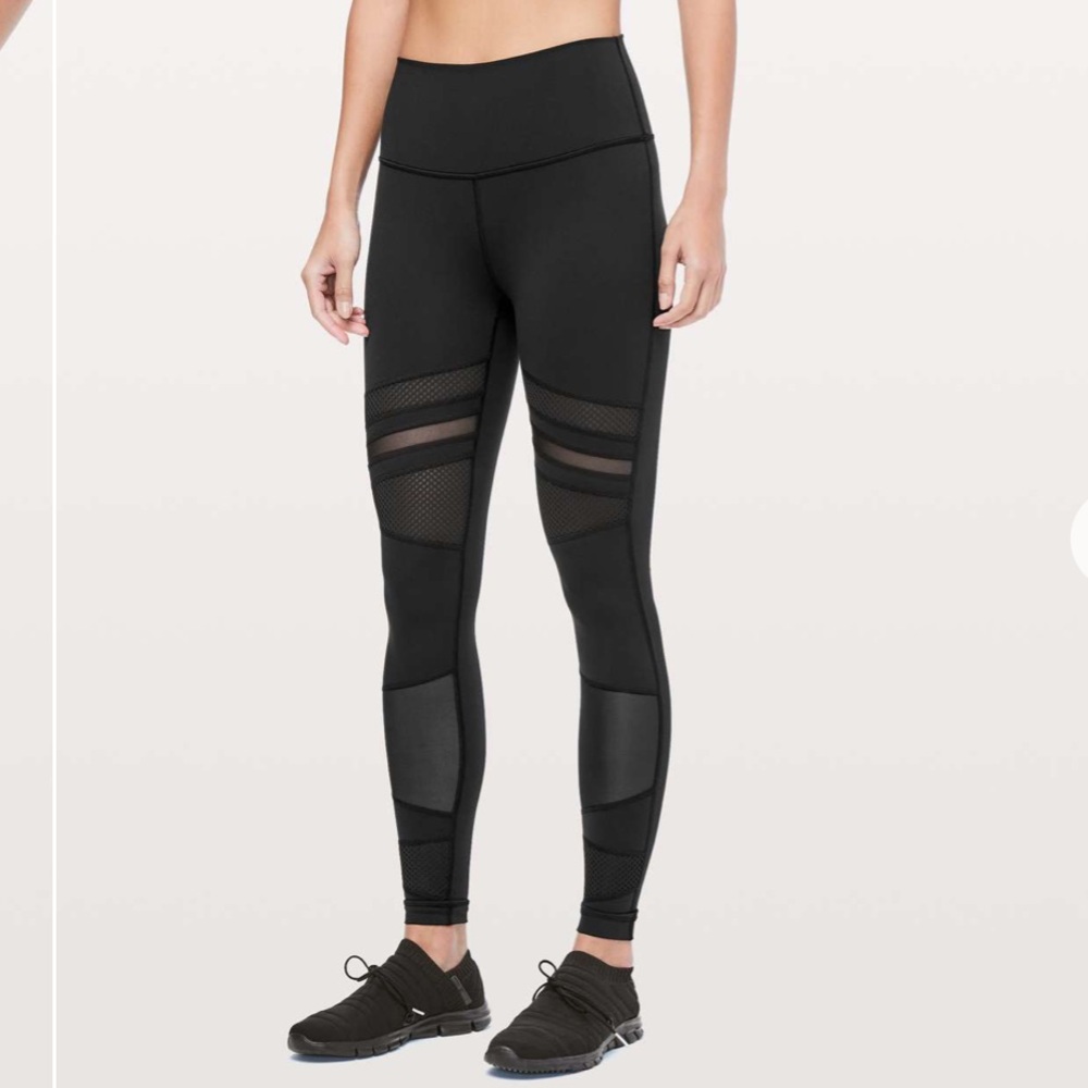 Lululemon Wunder Under Mesh Legging 28”